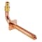 Apollo 8 in. x 3/4 in. Copper PEX-A Expansion Barb Stub-Out 90-Degree Elbow with Flange EPXSTUBWE34 - alternate 3